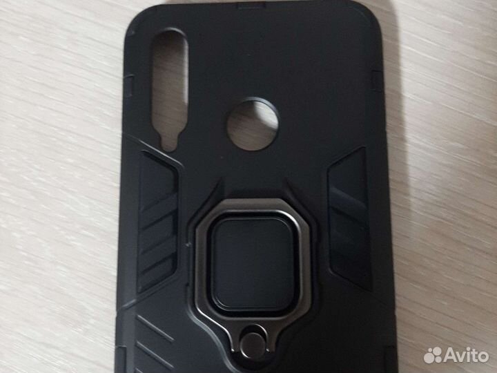 Чехол на honor 10i.Бронерованый чехол.Чёрный