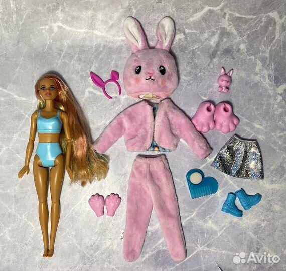 Барби милашка проявляшка зайка