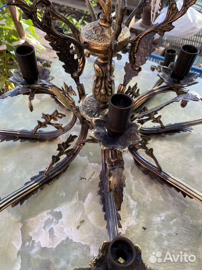 Бронза люстра СССР