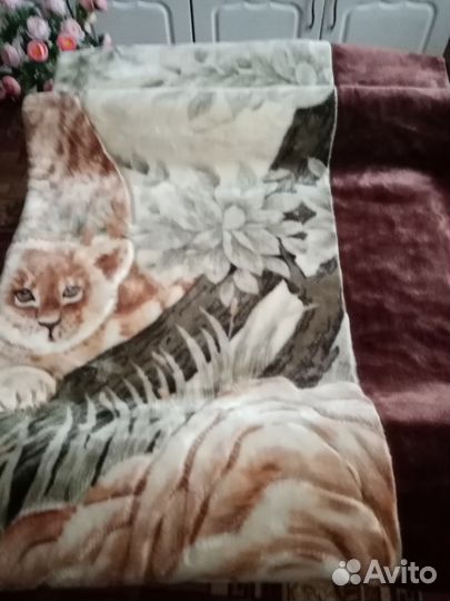 Плед покрывало новый