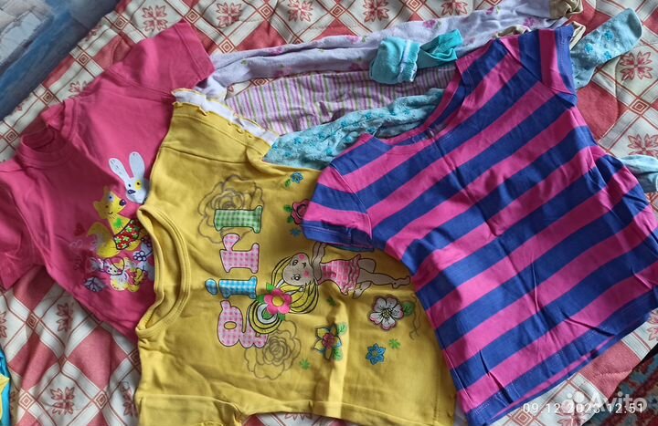Вещи пакетом на девочку с 3-5 лет