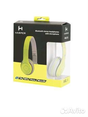 Беспроводные наушники Harper HB-212 Green
