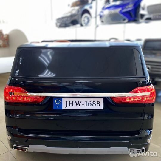 Детский электромобиль BMW X7 двухместрый