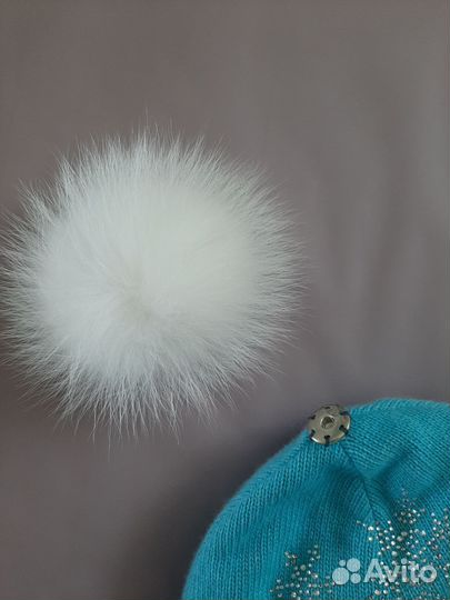 Шапка зимняя для девочки 50 52