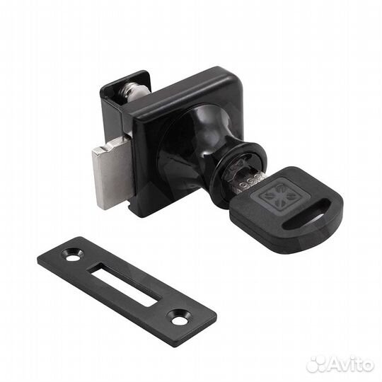 Замок-ручка для 1-ой двери, без сверления, выдвижн