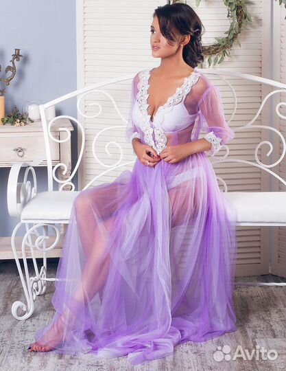 Будуарное платье