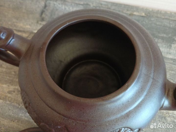 Заварочный чайник глина