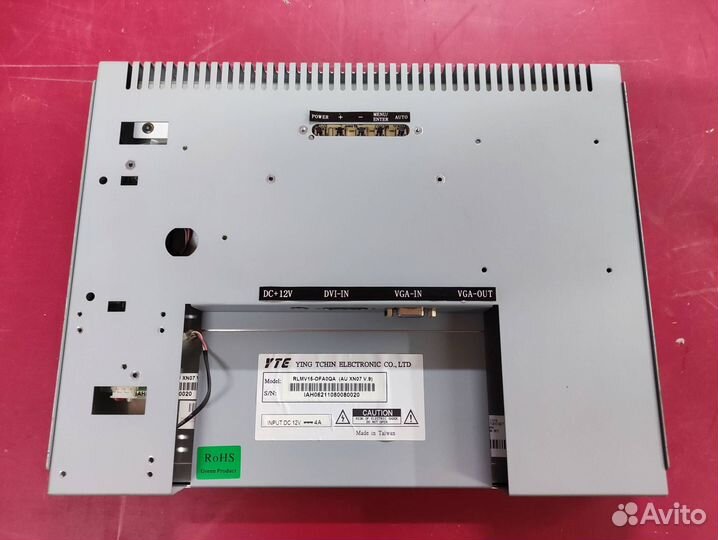 Встраиваемый монитор YTE rlmv15 (15