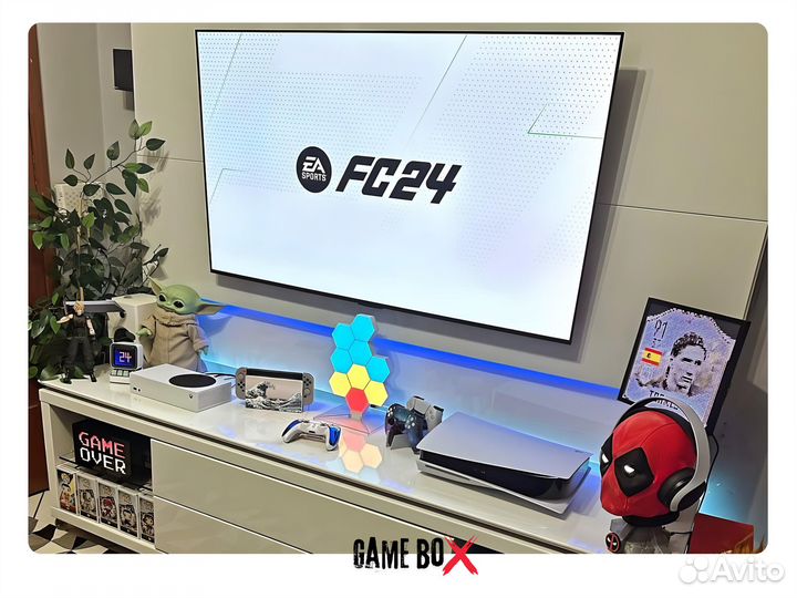 Подписка PS Plus Extra Русскоязычная + FC24