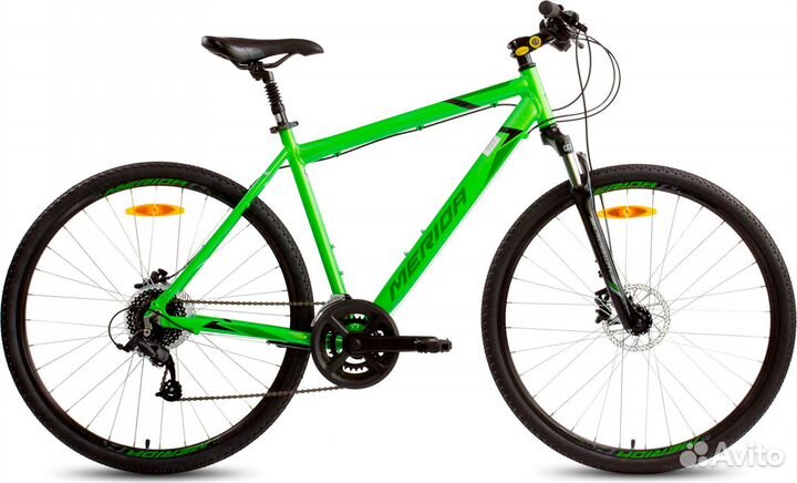 Велосипед Merida Crossway 10 (2022) Green/BlackGre
