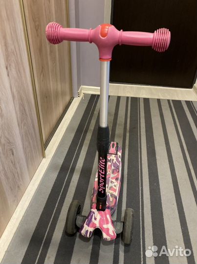 Самокат трехколесный sportelite