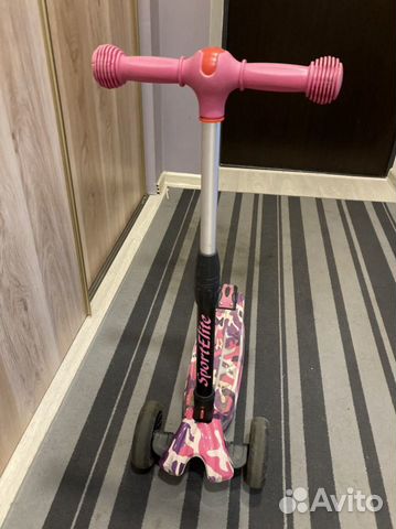 Самокат трехколесный sportelite
