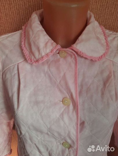 Халат женский стеганый.ссср.Винтаж