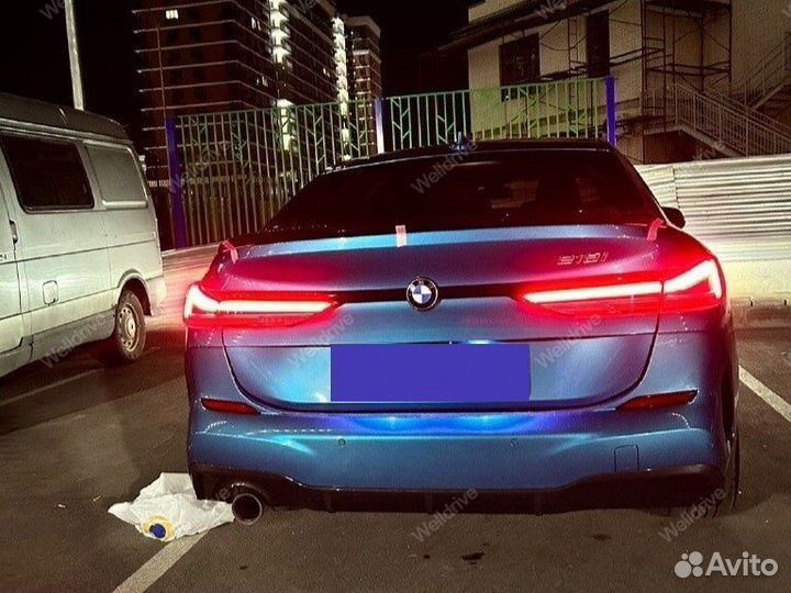 Спойлер BMW 2 F44 стиль M4 черный глянец