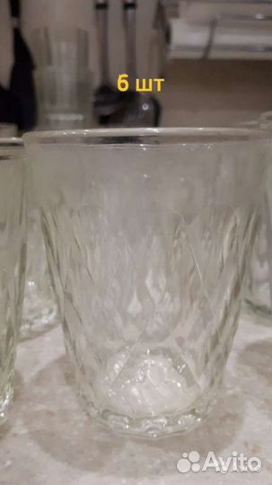 Стаканы граненые СССР