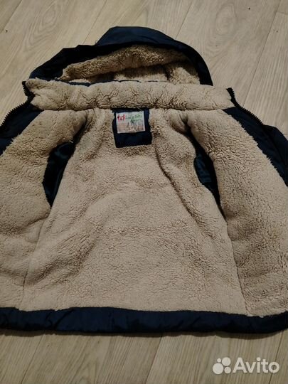 Куртка детская зимняя для мальчика 98