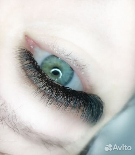 Наращивание ресниц на дому