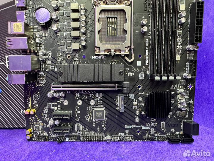 Материнская плата MSI B760 LGA 1700 DDR4