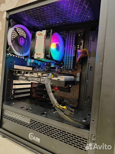 Игровой компьютер Ryzen 5 2600 + RTX 2060