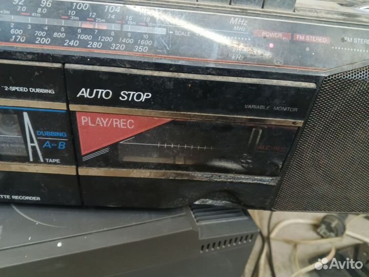 Магнитофон jvc под запчасти
