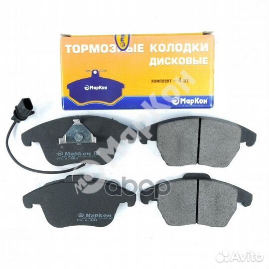 46522198 колодки дисковые передние с антискр
