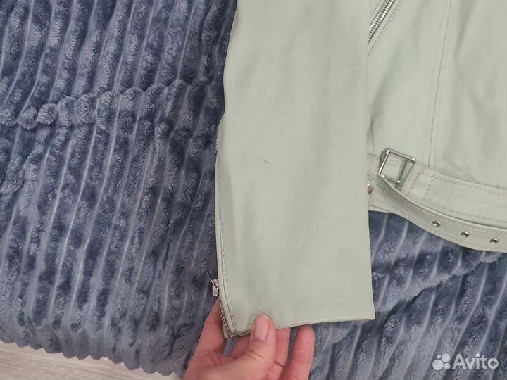 Куртка укороченная натуральная кожа