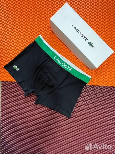Трусы мужские боксеры lacoste