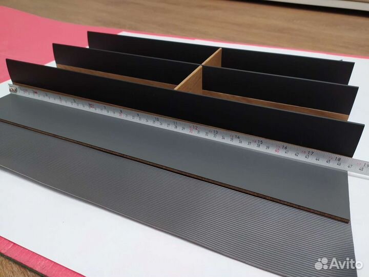 Лоток для столовых приборов массив + алюминий