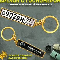 Подвеска с государственным номером автомобиля (Trivanta), Кара-Балта