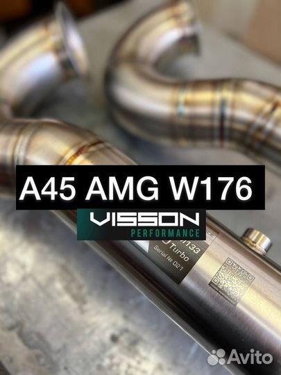 Даунпайп GLA 45 AMG M133