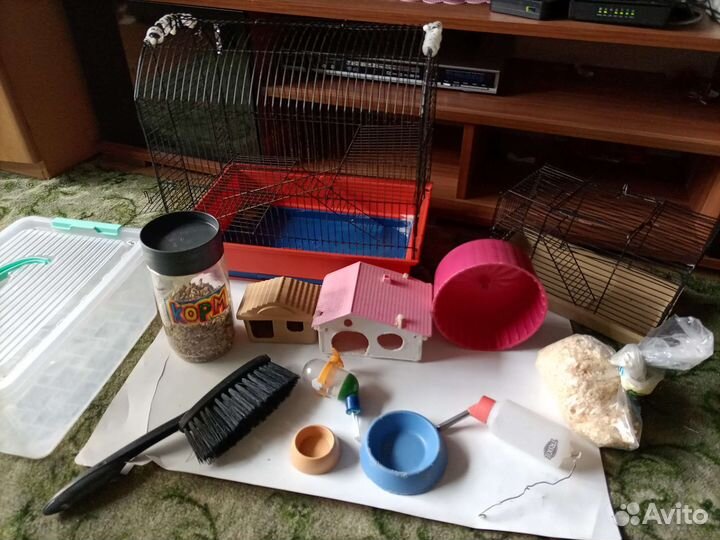 Клетки, переноски для хомяка