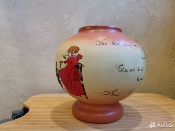 Ваза ручная роспись