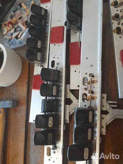 Регистровые машинки от немецких аккордеонов