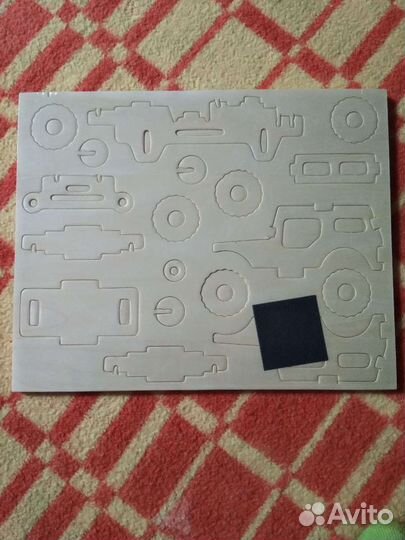 Деревянные игрушки 3D пазл конструктор