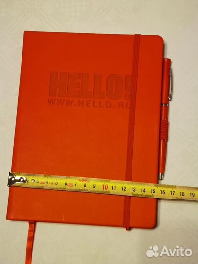 Новый ежедневник Hello с ручкой