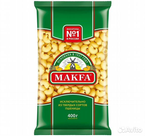 Макаронные изделия Макфа Улитки 400г