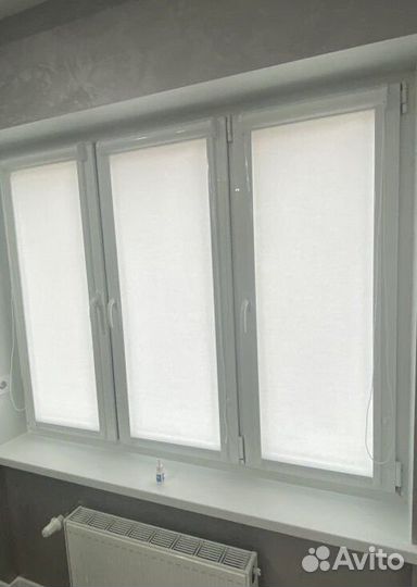 Рулонные шторы в коробе и с направляющими W1516