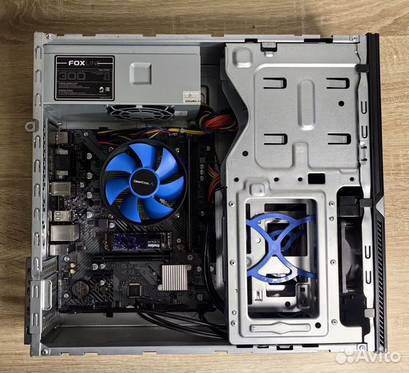 Мощный пк Intel Core i5 11400, 16Гб, SSD nvme, RTX