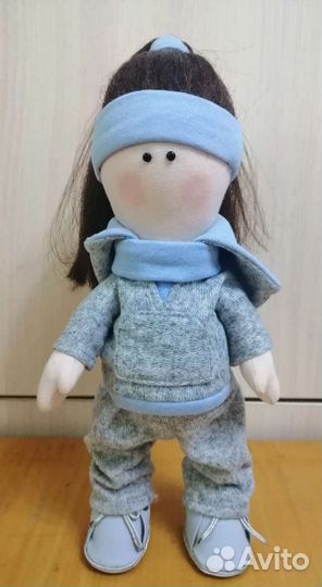 Текстильная интерьерная кукла