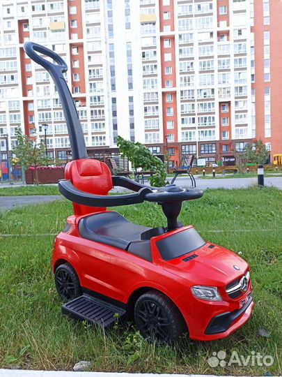 Детская машинка каталка mercedes