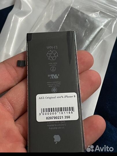 Акб на iPhone 8 аккумулятор оригинал акбшка