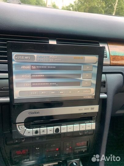 Автомагнитола 1din с выдвижным экраном