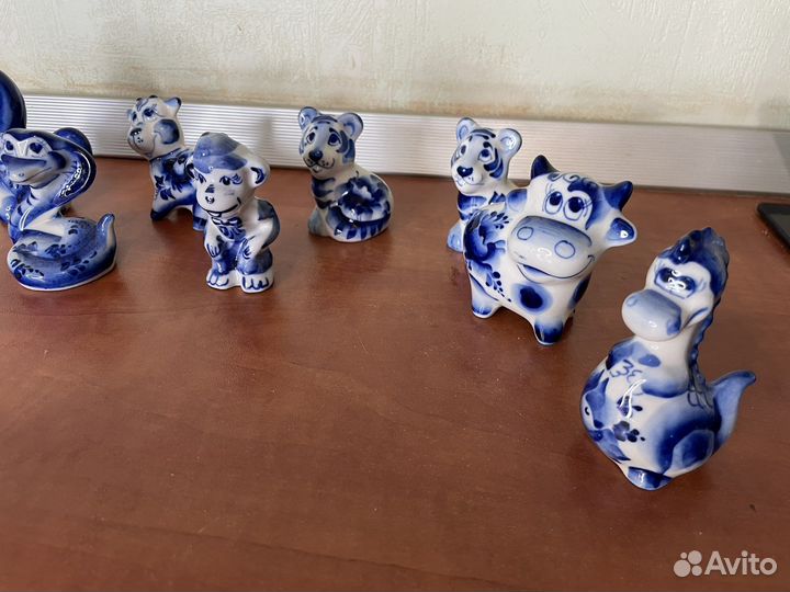 Статуэтки гжель