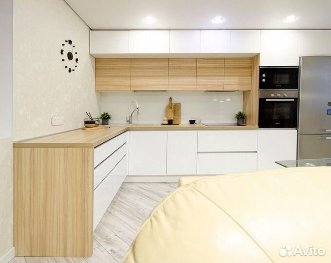 Современная кухня на заказ мдф фасады