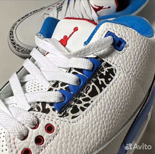 Кроссовки Nike Jordan 3 LUX кожа новые