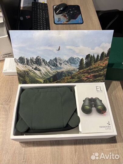 Бинокль-дальномер swarovski EL range 10X42 TA