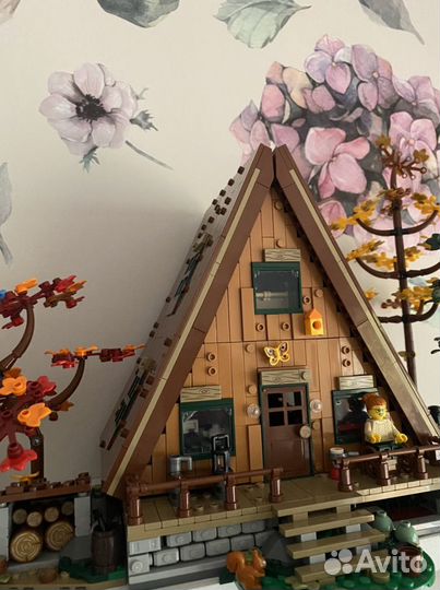 Lego ideas Сельский домик A-frame оригинал