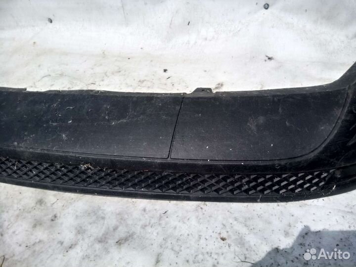 Юбка заднего бампера Ford Focus 3 седан 2012