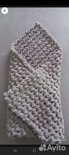 Плед детский плюшевый