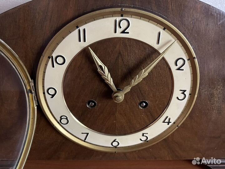 Каминные часы с боем Junghans, очз